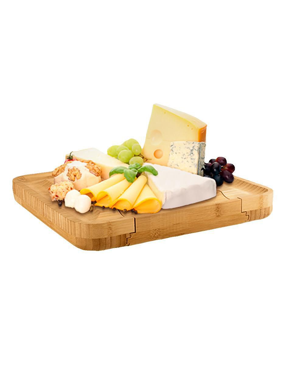 Set tabla para queso de madera 2