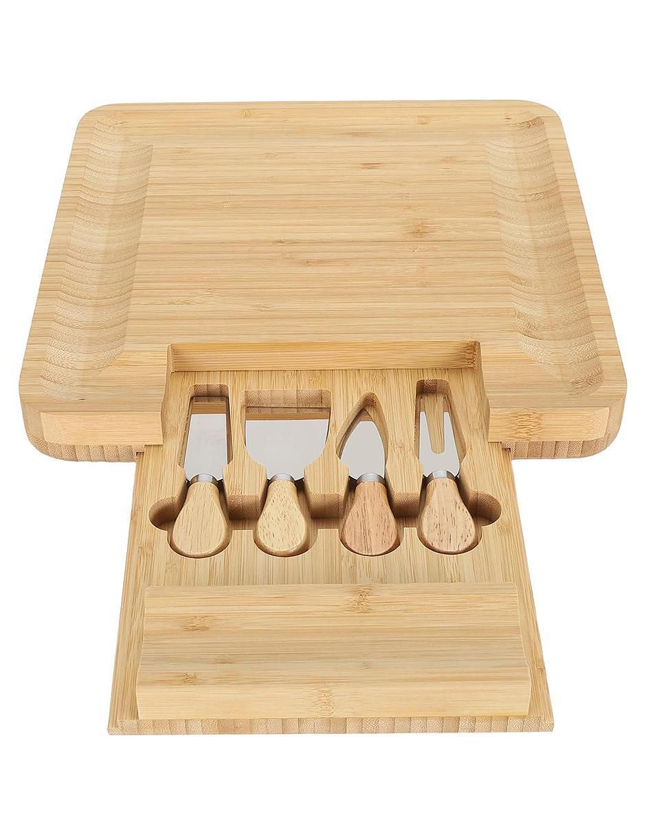 Set tabla para queso de madera 8