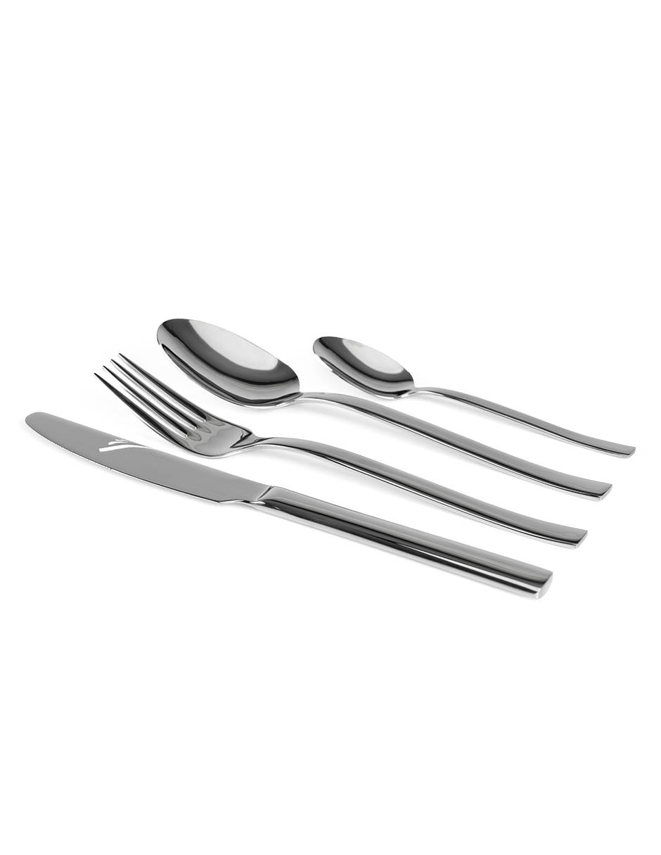 Set cubiertos Linet de acero inoxidable 24 piezas piezas