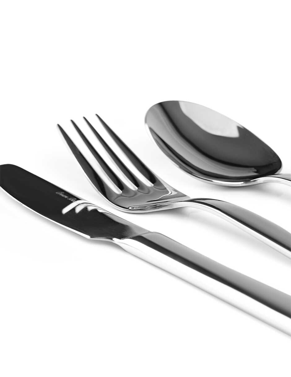Set cubiertos Linet de acero inoxidable 24 piezas piezas 2