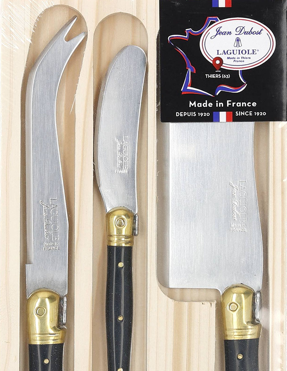 Set de cuchillos para quesos Laguiole 3 piezas 3