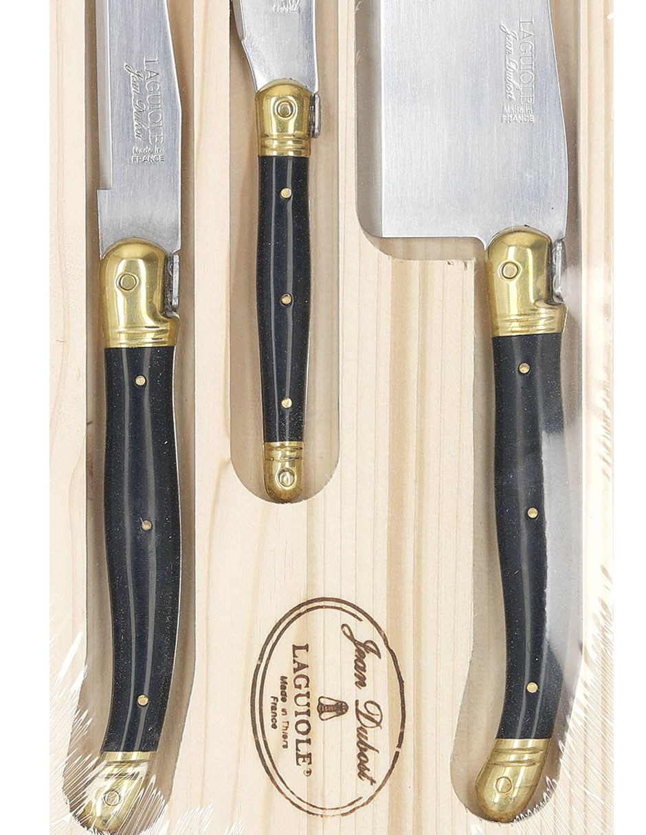 Set de cuchillos para quesos Laguiole 3 piezas 4