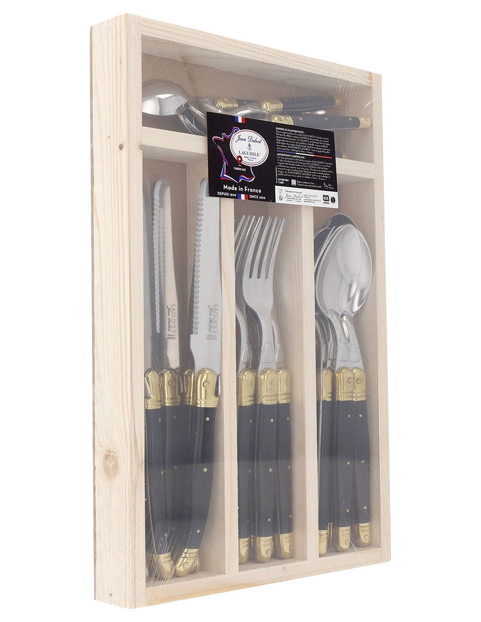 Set cubiertos de acero inoxidable 24 piezas 2