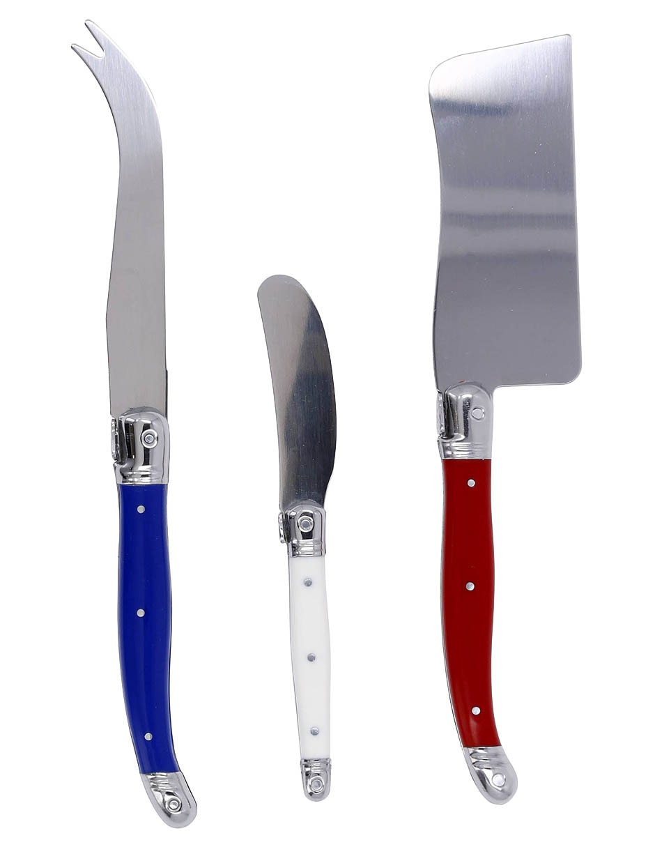 Set cubiertos para servicio de acero inoxidable 3 piezas 4