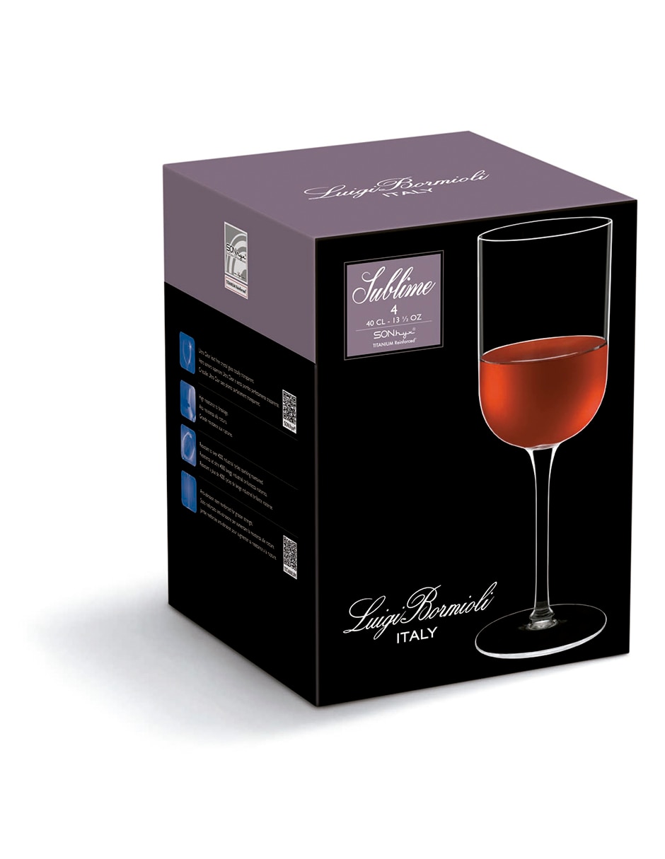 Set de copas para vino Sublime 4 piezas 3
