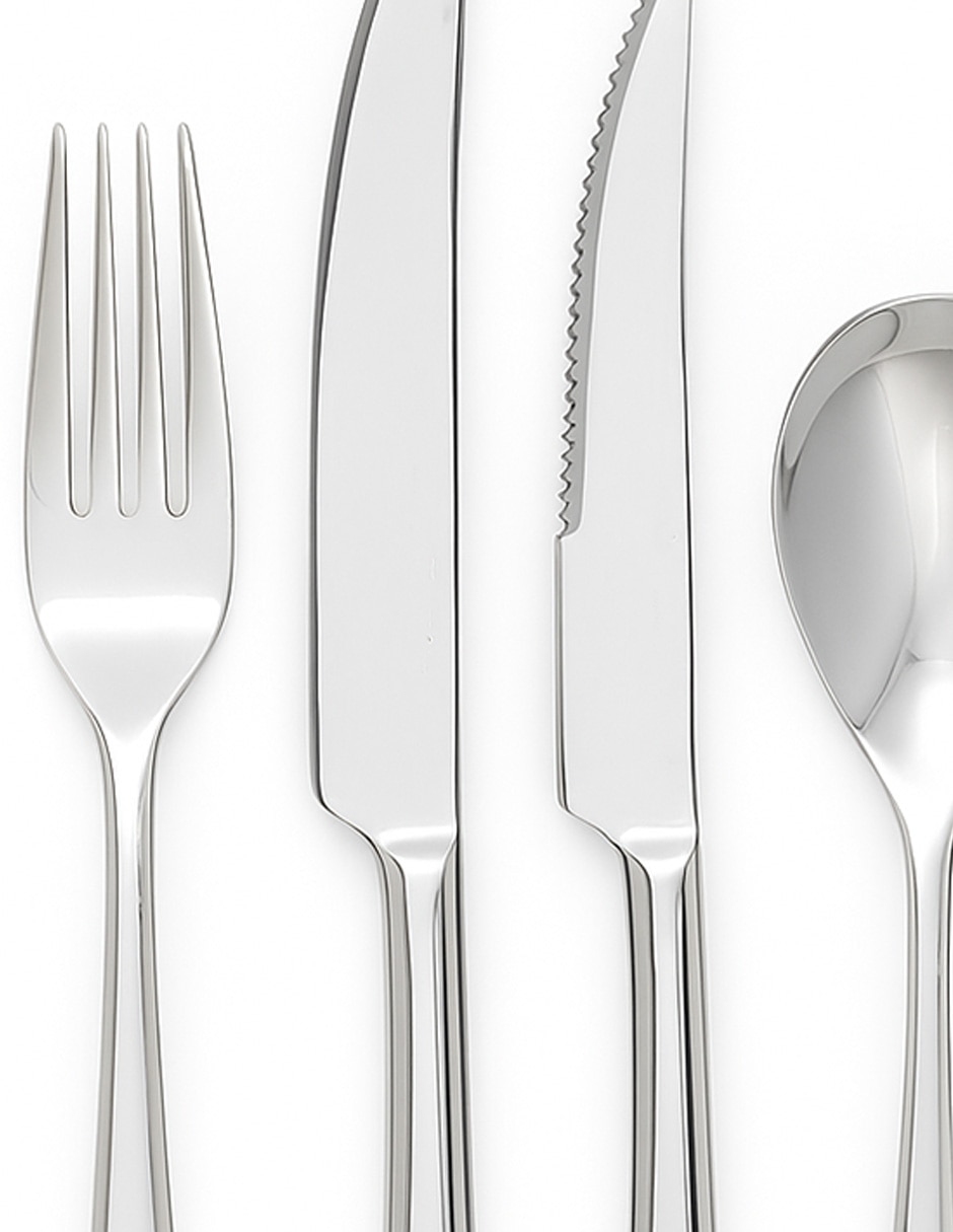 Set cubiertos Ceri de acero inoxidable 50 piezas 4