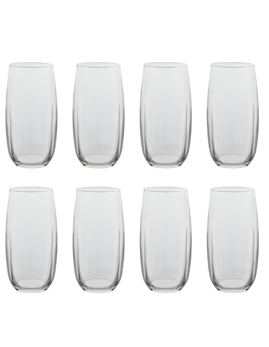 Set de vasos para agua de vidrio con 8 piezas Set de vasos para agua de vidrio con 8 piezas