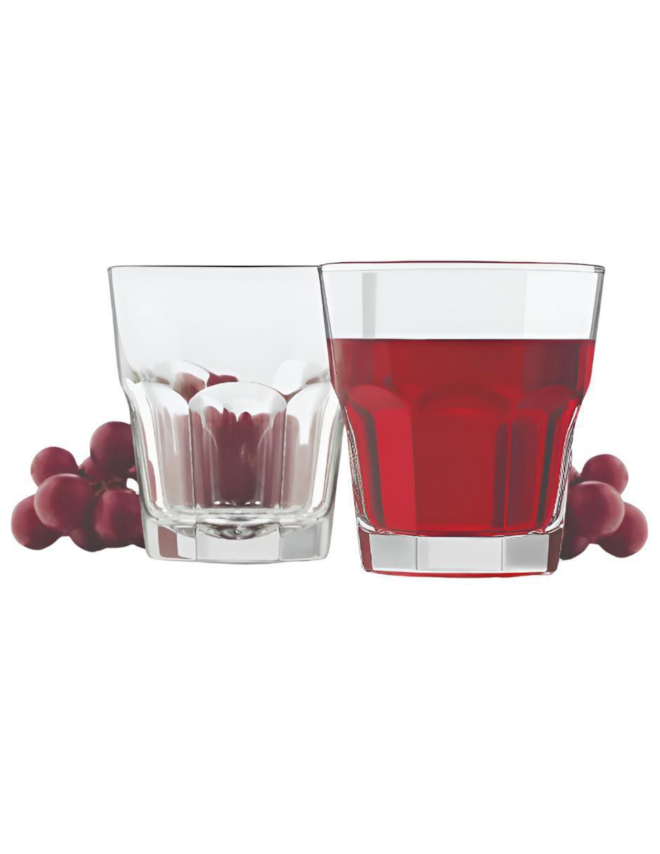 Set de vasos para whisky de vidrio con 12 piezas 2