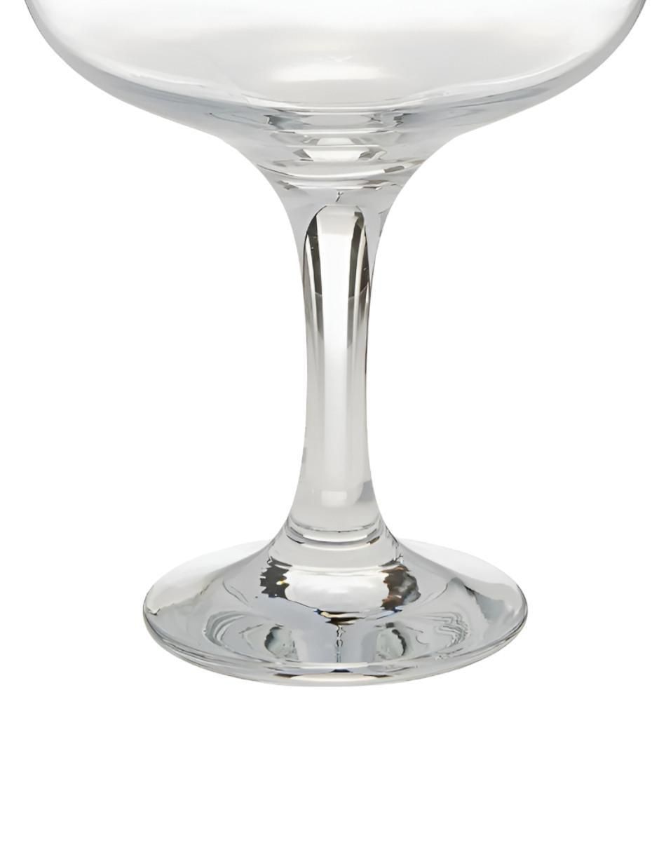 Set de copas para champán de cristal 6 piezas 3