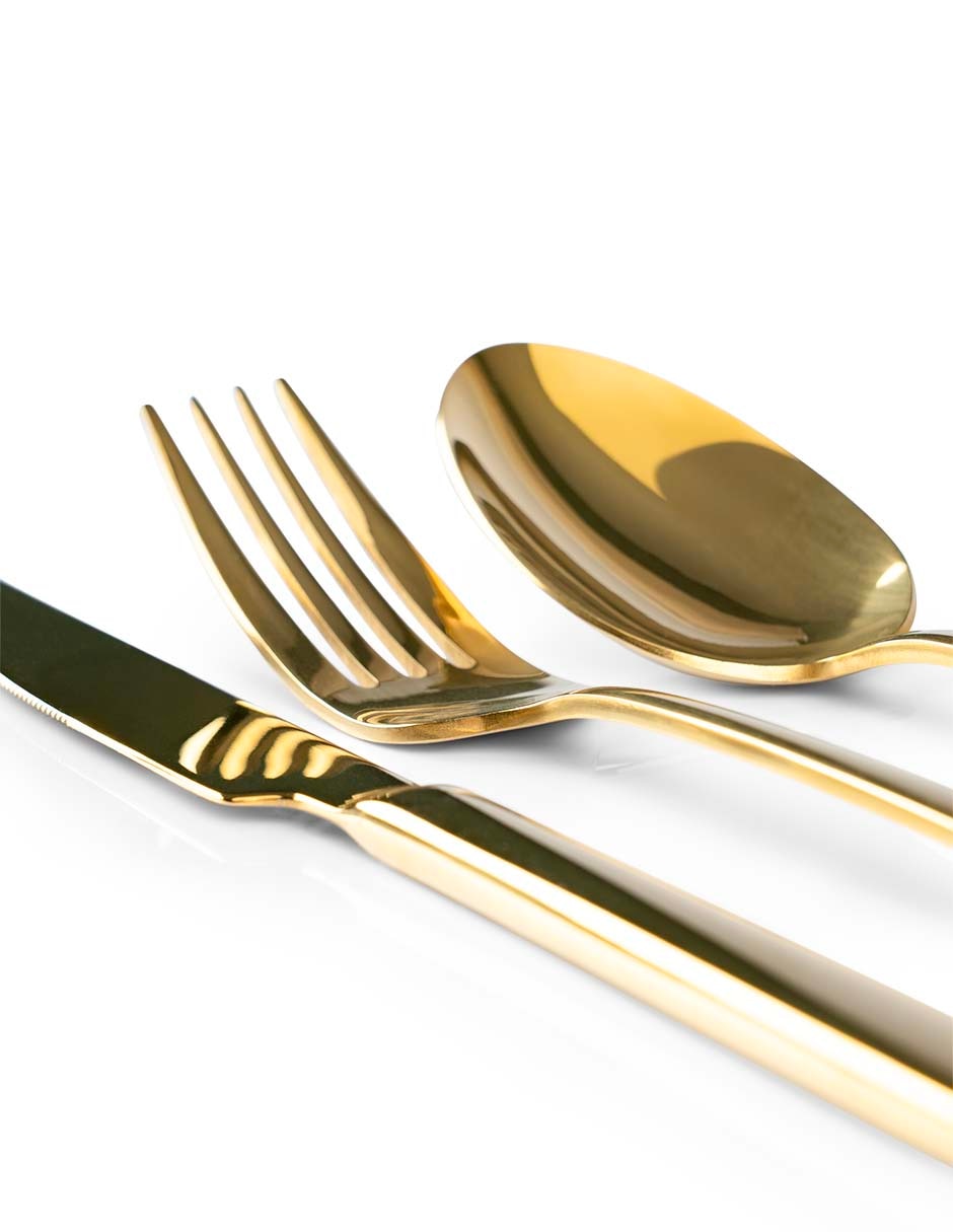 Set cubiertos Silverio de acero inoxidable 30 piezas 3