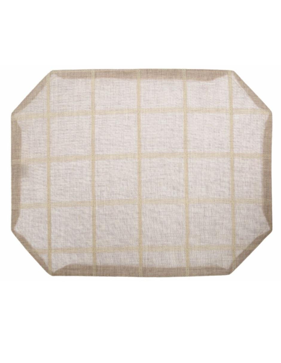 Mantel individual rectangular de algodón Mantel individual rectangular de algodón
