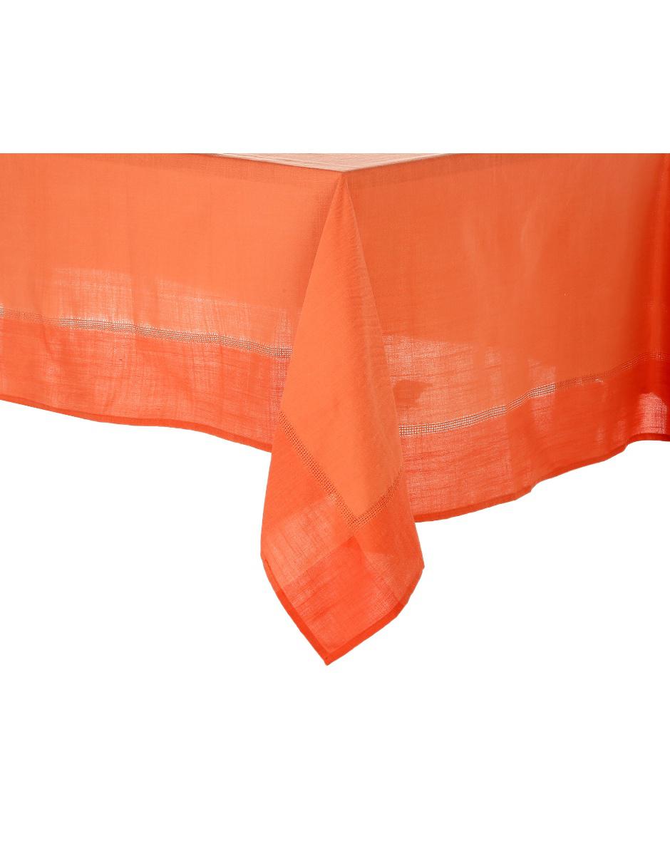 Mantel rectangular de poliéster
